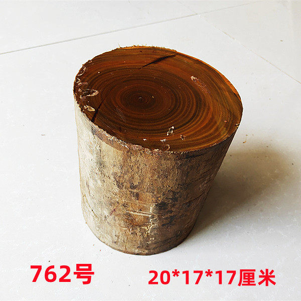 绿檀木料绿檀木墩雕刻手把件底座玉石佛像底座等笔筒摆件原木料