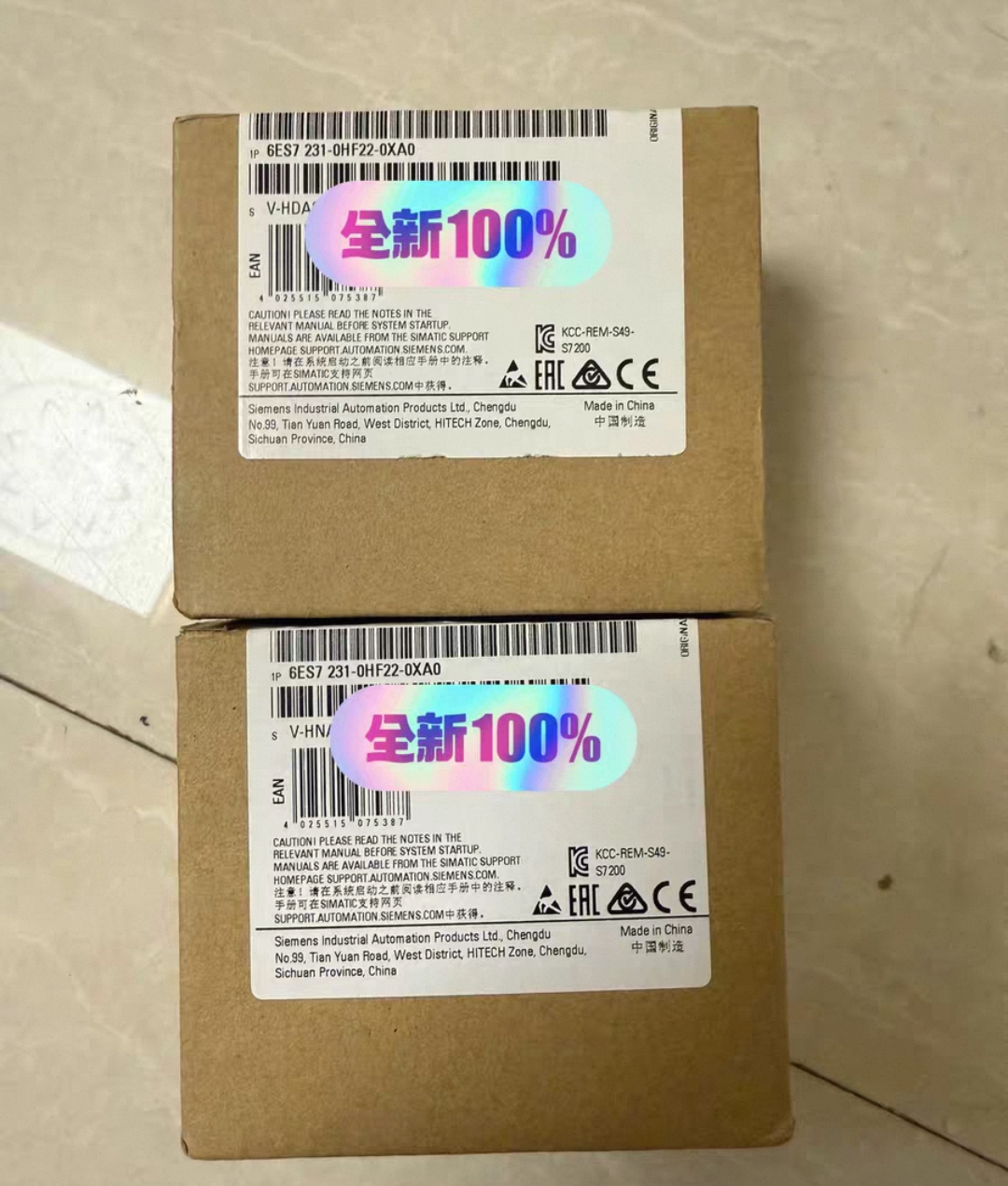 西门子SIMATIC S7-200模拟量模块 EM 231，6ES7 231-0HF22-0XA0