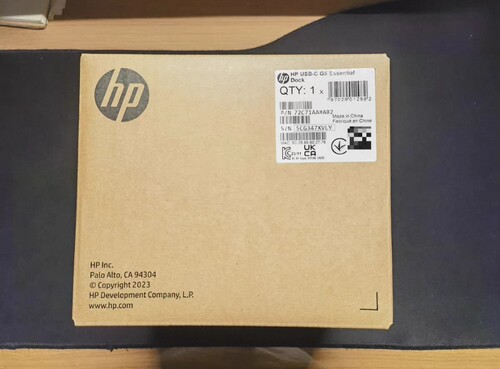 惠普扩展坞 HP 72C71AA 120瓦 USBC DOCK G5笔记本替代5TW10AA