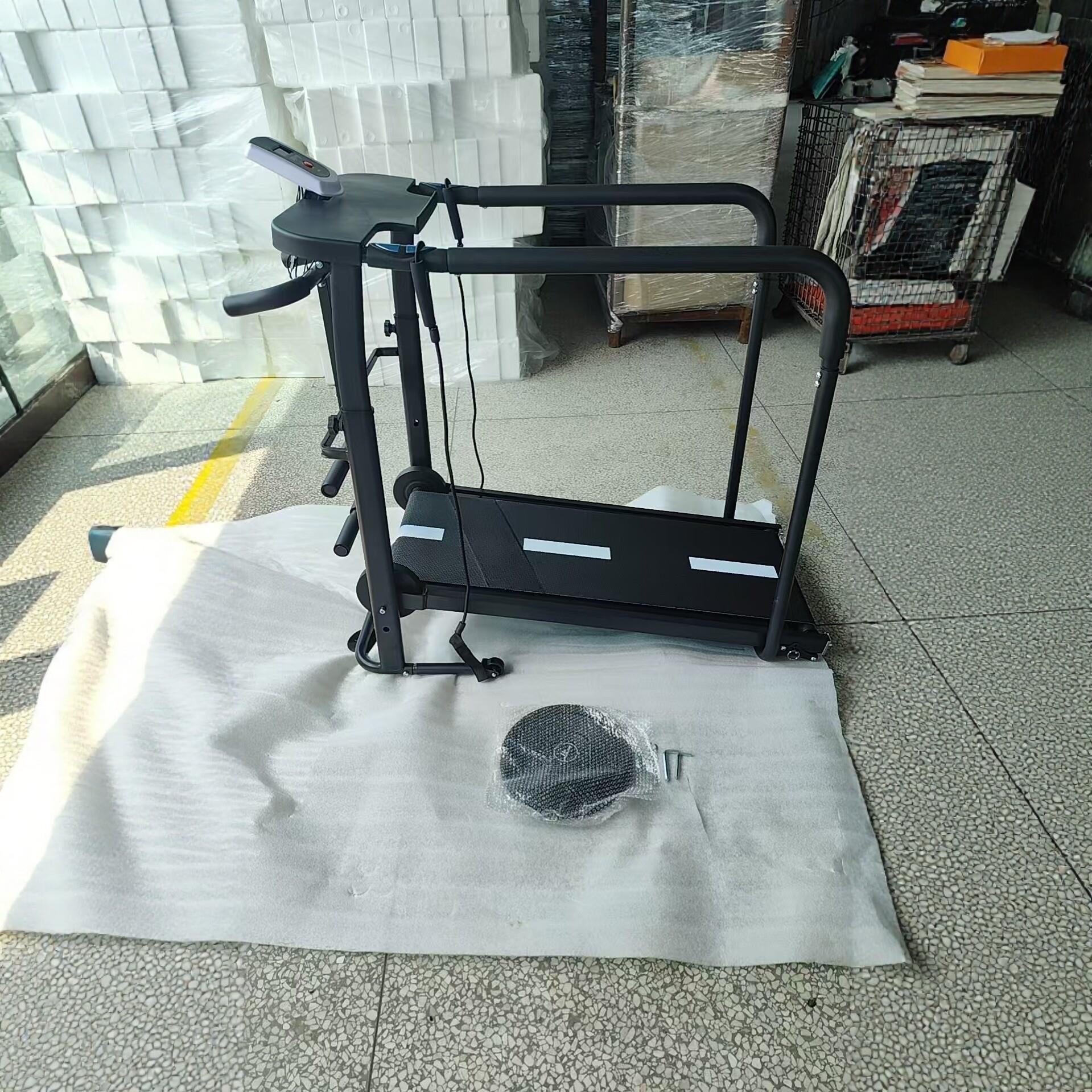 家用小型折叠跑步机静音机械走步机迷你健身器材室内训练器