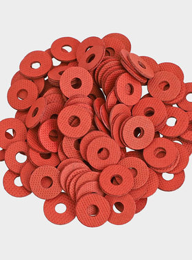 M2/M2.5/M3/M4-M20 红色纸垫片绝缘垫圈 红钢纸 螺丝快巴平垫片CY