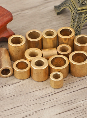 粉末冶金含油轴承铜套纯铜轴套耐磨导套衬套内径M3M4M5M6M8M10CY