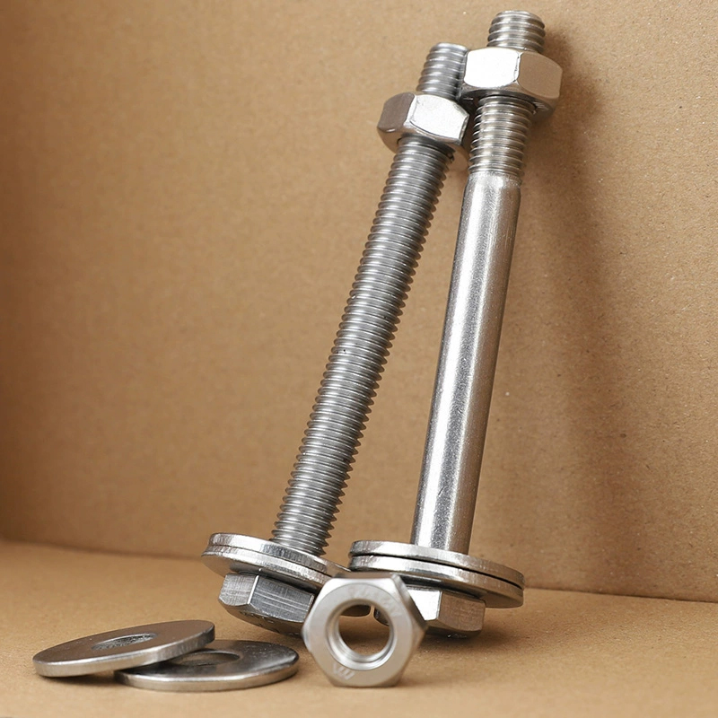 304不锈钢加长钉子穿墙螺丝