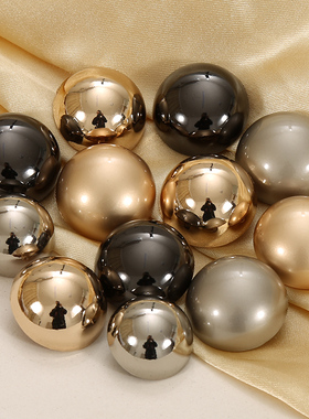 金属纽扣高档圆形蘑菇扣光头扣百塔西装外套风衣大衣毛呢钮扣扣子