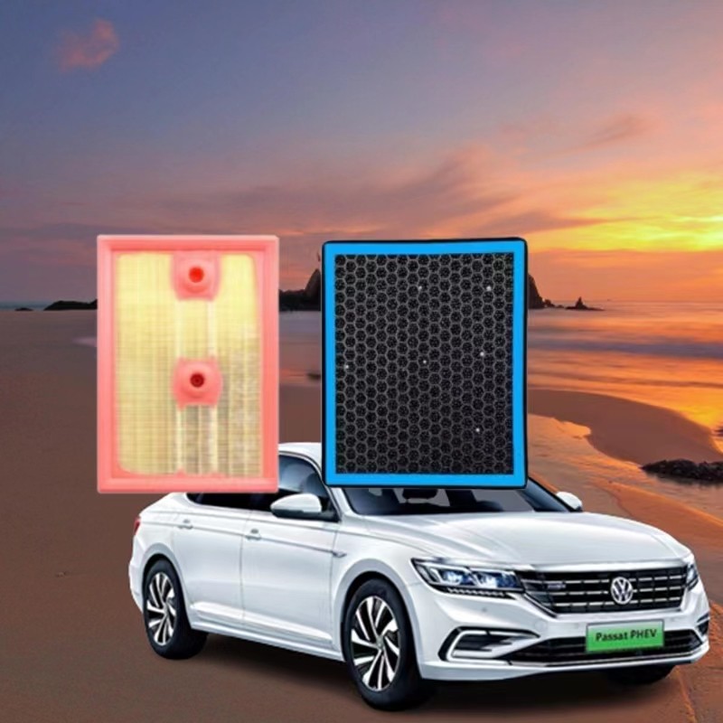 适配大众帕萨特空调滤芯+空气滤芯香薰味HEPA防雾霾PM2.5空滤格
