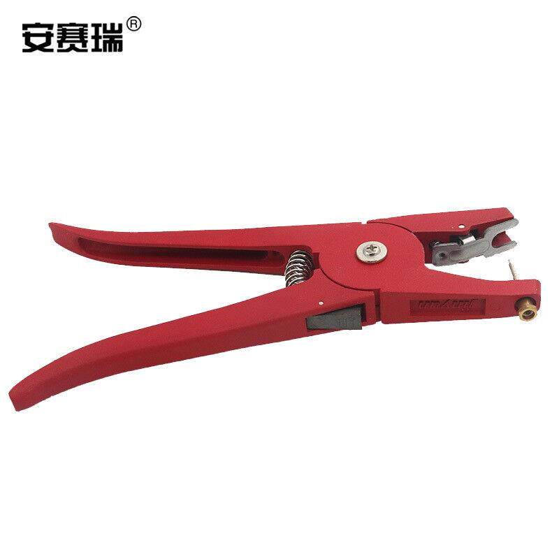 安赛瑞兽用耳标钳猪牛羊用耳号钳自动回弹耳号安装器畜牧养殖器械