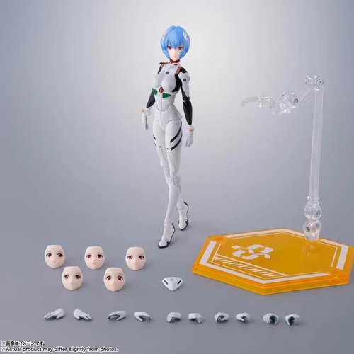 正版 SHF 绫波丽 新世纪福音战士 EVA 新剧场版 可动手办模型现货