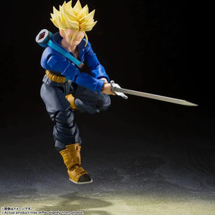 正版SHF七龙珠Z来自未来的少年特兰克斯超级赛亚人大特南再版现货