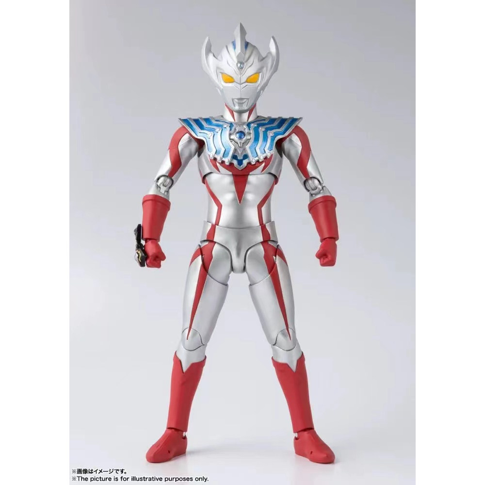 正版SHF泰迦泰罗奥特曼手办可动模型正版透明三重彩虹形态现货