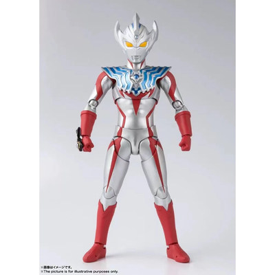 正版SHF泰迦泰罗奥特曼手办可动模型正版透明三重彩虹形态现货