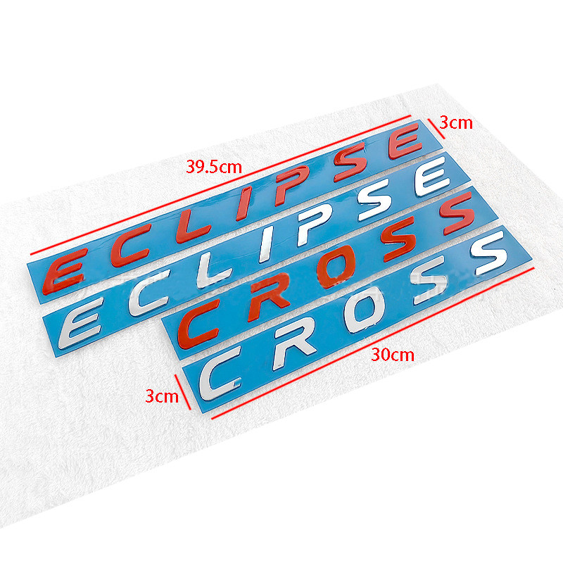 适用奕歌ECLIPSE CROSS机盖字母标车标车头标引擎盖英文贴标改装