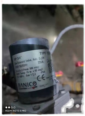 英国BANICO博尼科电磁阀ZEV50