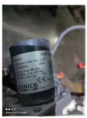 英国BANICO博尼科电磁阀ZEV20