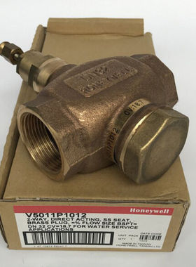 美国Honeywell霍尼韦尔一级代理DN25螺纹电动二通阀V5011P1012