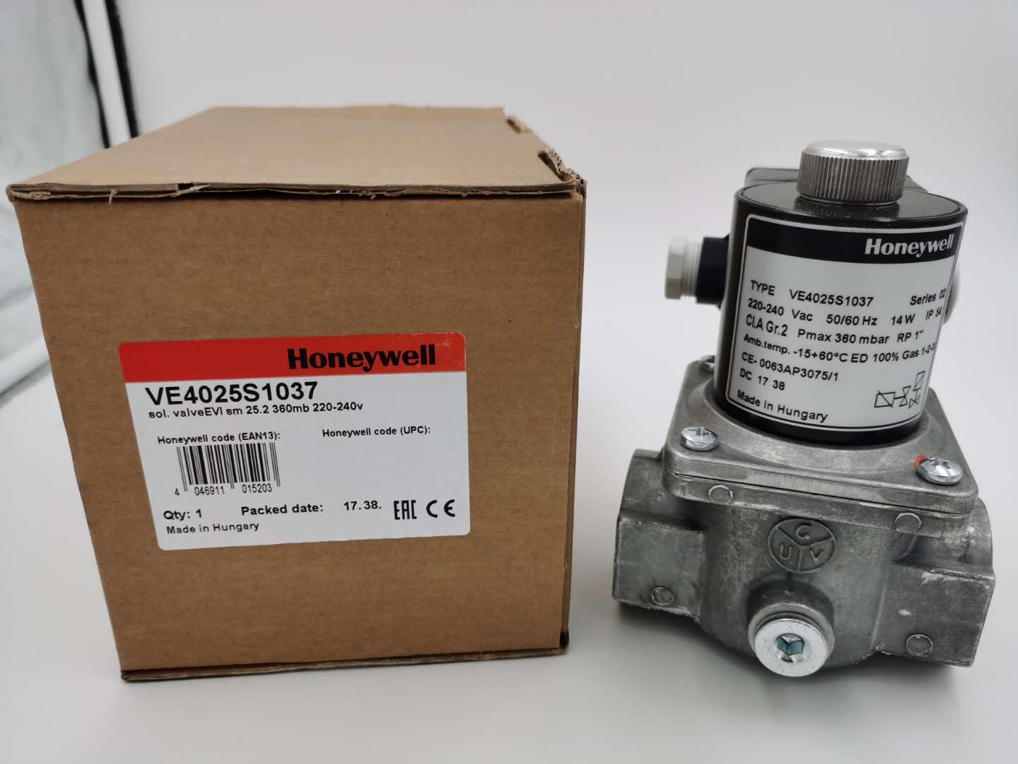 原装正品 Honeywell霍尼韦尔 放散阀VE4025S1037,1038 现货