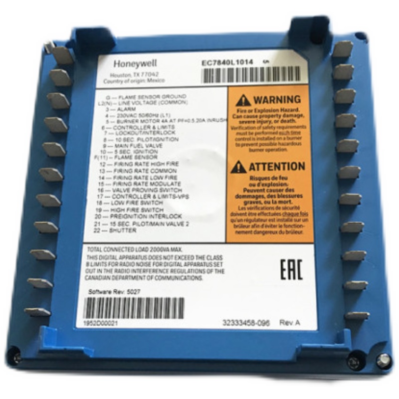 Honeywell霍尼韦尔授权代理 燃烧控制器EC7840L1014 现货