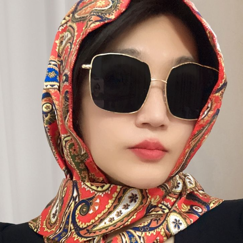 夏季防晒民族风丝巾帽子薄春秋百搭头巾围巾女士