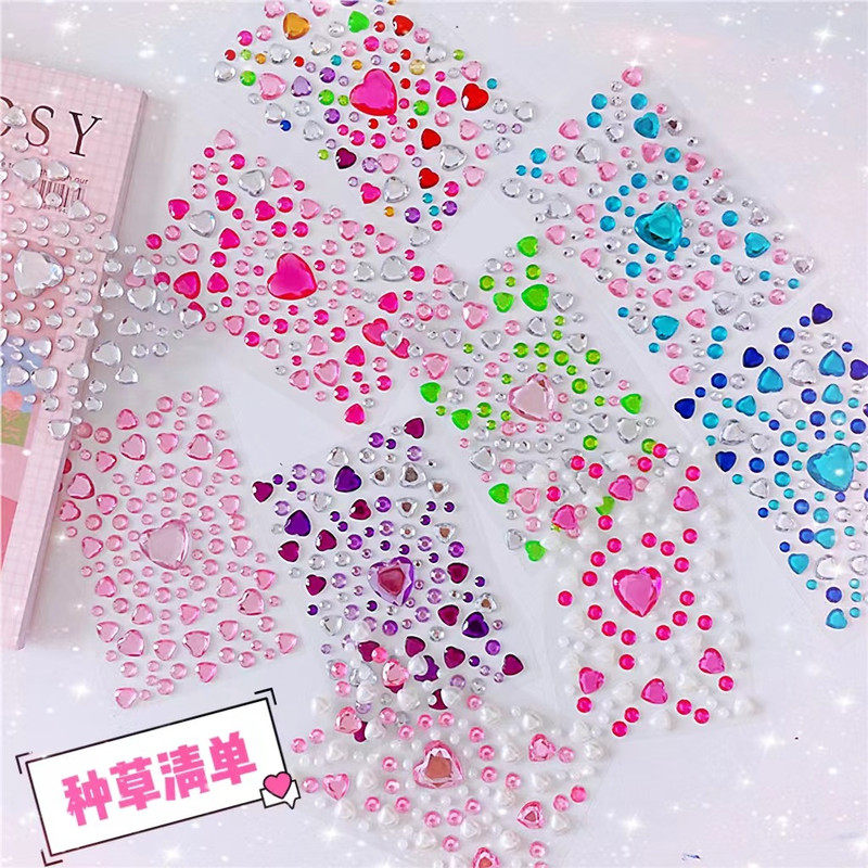 儿童少女亚克力贴纸diy手账可爱卡通装饰奖励咕卡贴纸女孩,玩具/童车/益智/积木/模型,贴纸,淘宝优惠券,粉丝福利购,淘宝优惠卷