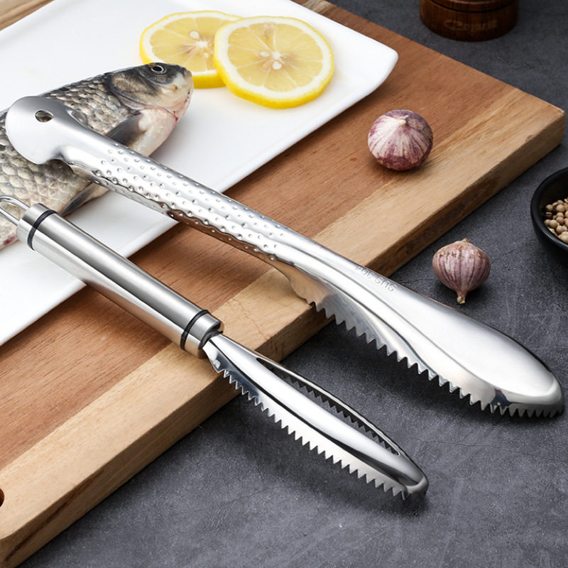 不锈钢刮鱼鳞神器厨房家用款刮鱼鳞器手动打鱼刀厨房去鱼鳞小工具,厨房/烹饪用具,鱼鳞刨,淘宝优惠券,粉丝福利购,淘宝优惠卷