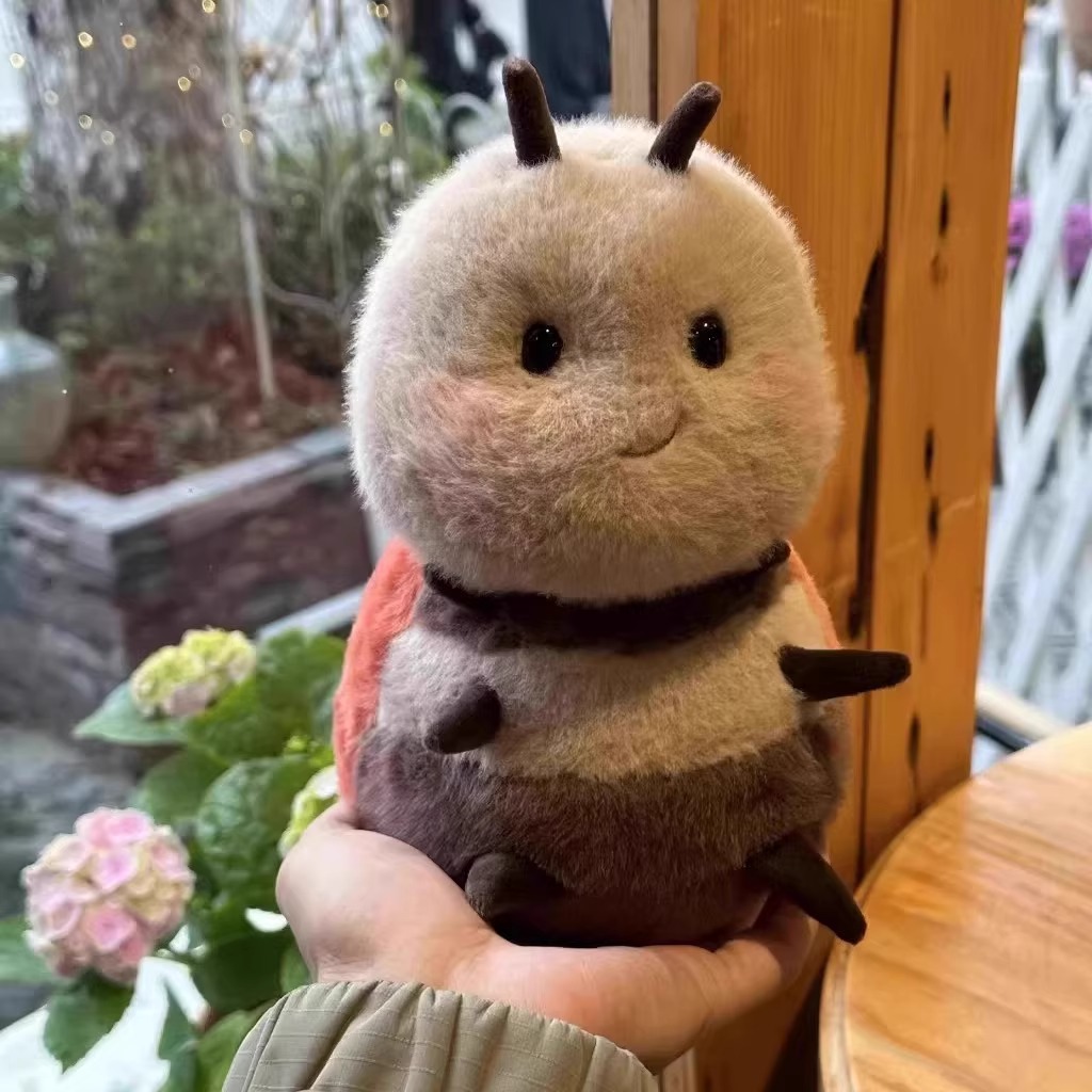 七星瓢虫小蜜蜂玩偶kiss蜜小熊蜂毛绒玩具公仔娃娃玩偶钥匙扣摆件