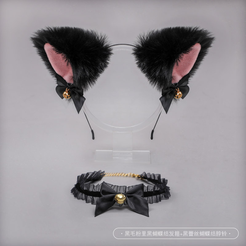 Lolita头饰狐狸耳配饰猫耳朵发箍