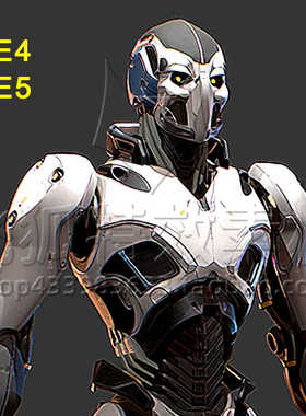 [UE5角色] Sci Fi Robot Character Pack 包更新