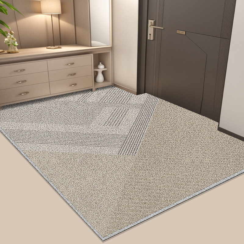 丝圈地垫进门地垫入户门垫轻奢高级感地毯可裁剪加油耐脏防滑垫,居家布艺,入户地垫,淘宝优惠券,粉丝福利购,淘宝优惠卷