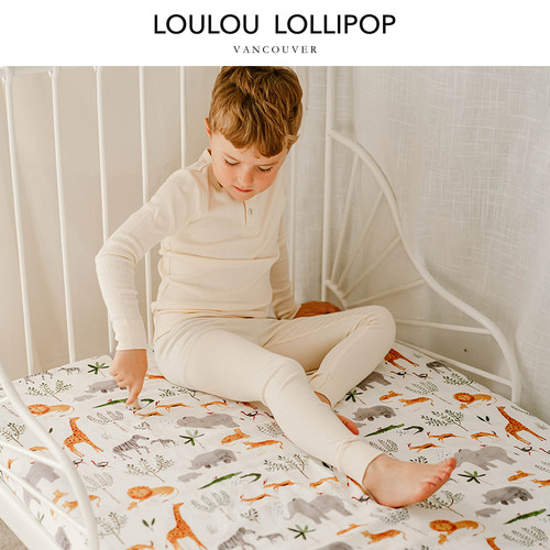 LOULOULOLLIPOP婴儿床笠床罩