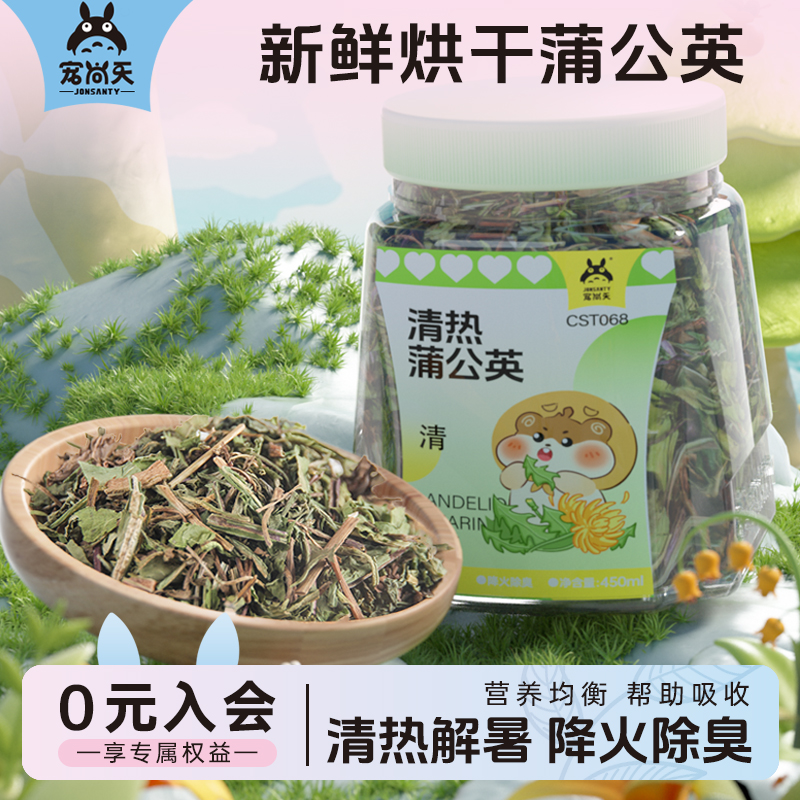 兔子蒲公英草粮食豚鼠龙猫仓鼠
