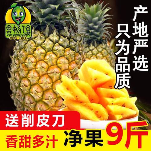 海南菠萝9斤新鲜香水手撕包邮