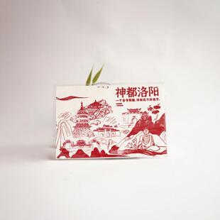 洛阳文创产品 活版印刷明信片简约精致创意高档文艺送朋友