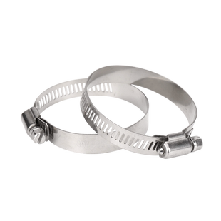 304/201不锈钢美式喉箍卡箍管夹抱箍水管油烟机洗衣机煤气管管箍