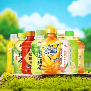 康师傅饮料 330ml*24瓶冰红茶绿茶茉莉蜜茶多种口味可选