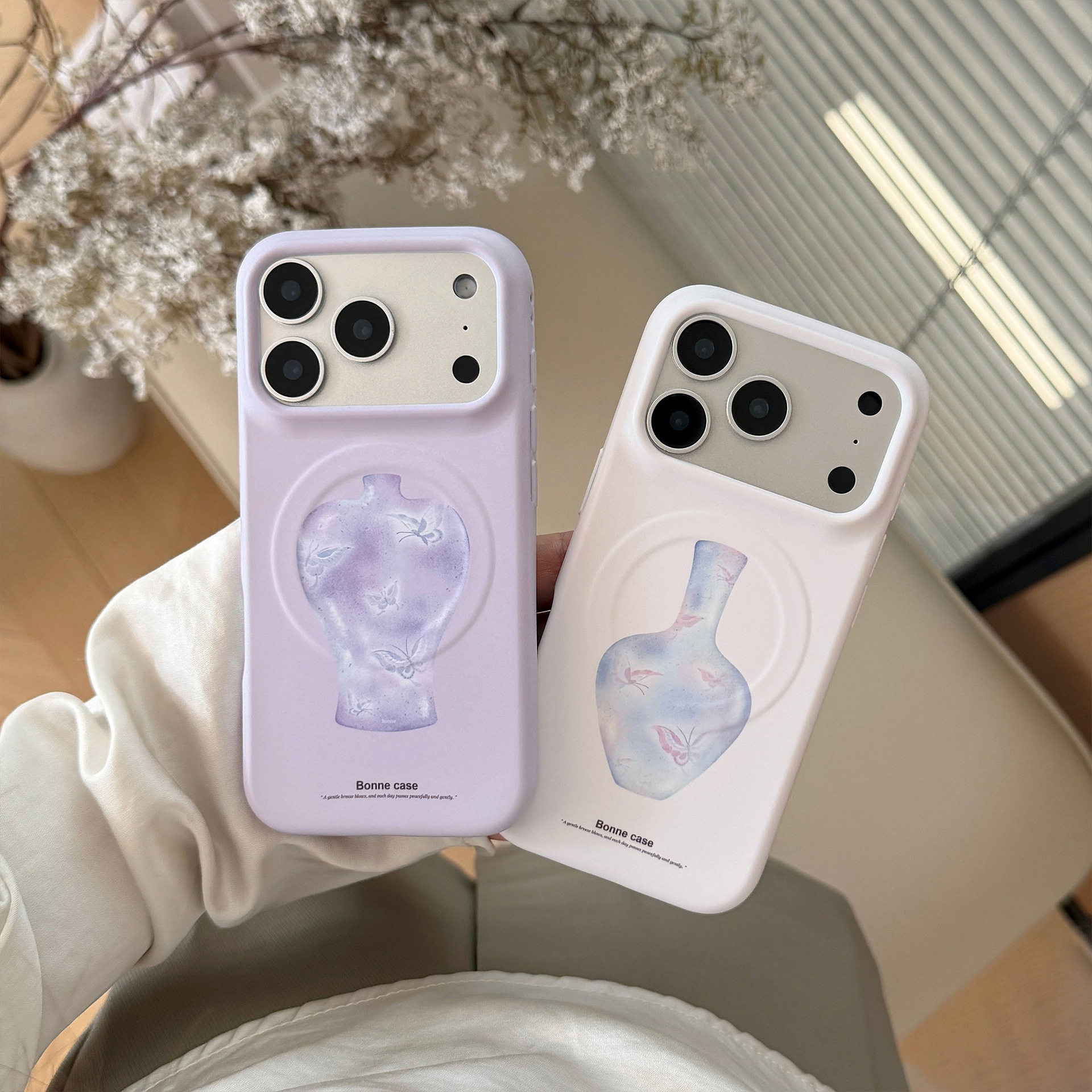 ins风创意国风花瓶适用iPhone17promax手机壳苹果17防摔16PM女款17PRO爆款15菲林软套16PROMAX小众简约韩风13