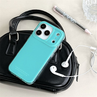 【智能AI相机键包裹】新款双层纯色适用苹果17手机壳iPhone17promax全包防摔16PM男女同款17包相机按键保护壳