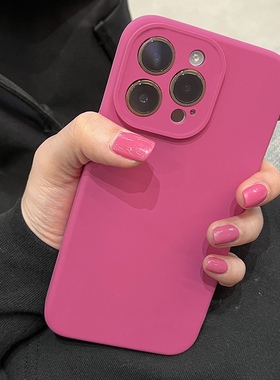 【智能AI相机键包裹】纯色液态硅胶适用苹果17新款包相机键手机壳iPhone17PROMAX全包防摔17air极简16pro软套