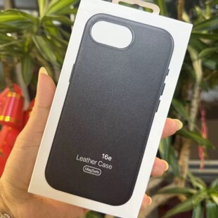 适用于苹果iphone17e新款 液态硅胶16E保护套 皮革手机壳简约皮质16e液态硅胶全包防摔商务高档男女款