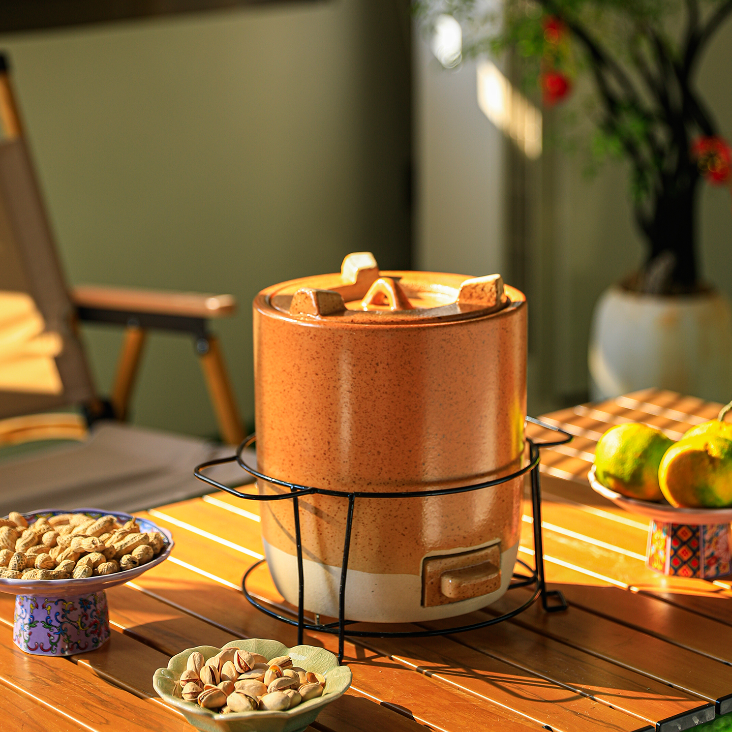 古韵橙富强炉炭炉室内煮茶炉