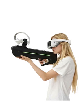 【HIGVR 动能枪】VR大空间对战后坐力反馈振动体感设备对战游戏