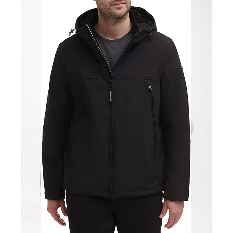 Calvin Klein/凯文克莱秋冬夹克 CK男士加绒防风棉服保暖外套集货