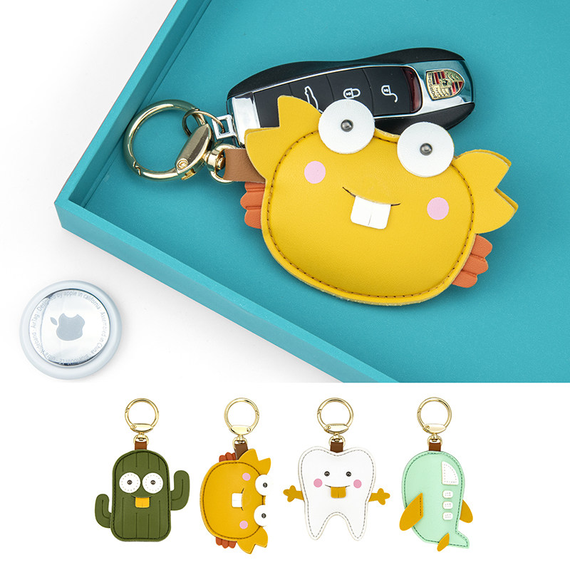 创意小清新龅牙门禁卡套钥匙扣挂件水滴感应小区门卡电梯卡保护套
