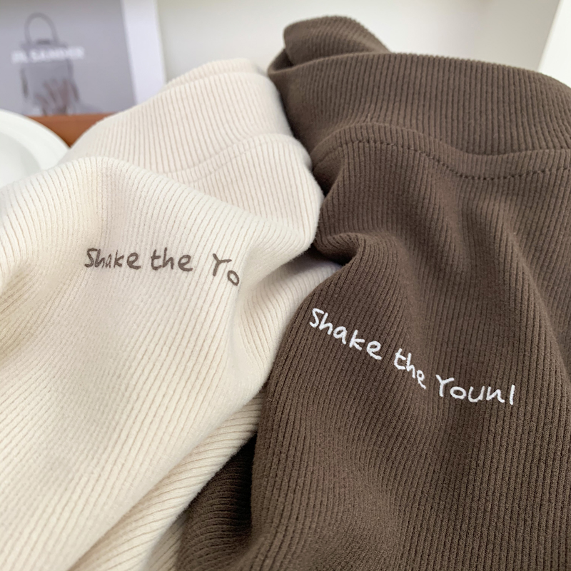 男童秋冬长袖t恤柔软弹力打底衫8