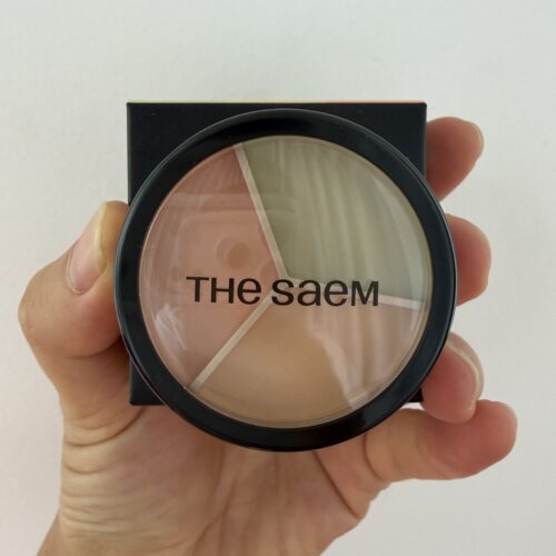 韩国THESAEM得鲜三色遮瑕膏