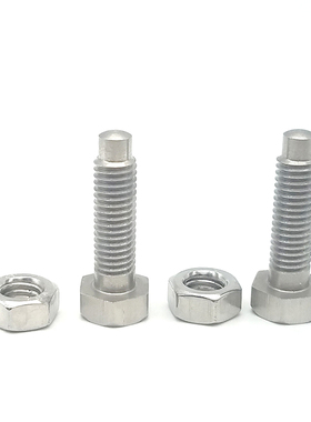 STBAM4/5/6/8/10/12 螺纹凸端R角型 定位螺栓  粗牙调整螺丝PBE02