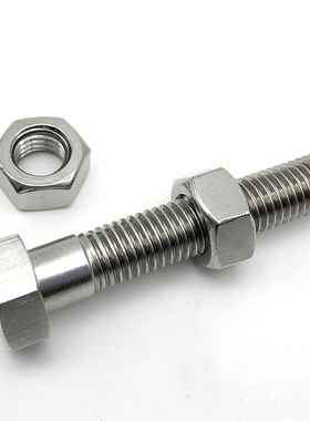 ANHNS3/M4/M5/M6 304不锈钢调整螺丝六角螺栓型内六角孔粗牙PAT11