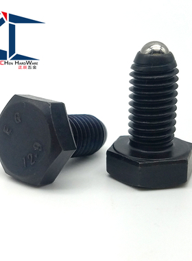 BPHL10/12/M16外六角螺栓型球头柱塞 六角定位螺丝 弹簧顶珠ZAK11
