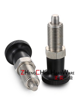ZAG04/14不锈钢细牙分度销细牙复位型旋钮柱塞SXPAT/SXPKT5 6 8