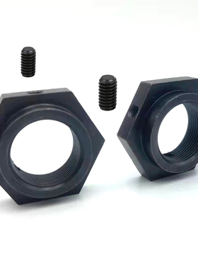 细牙防松动轴承螺帽六角型 止动螺丝 BNSC  BNSCC5/6/8/10--M30