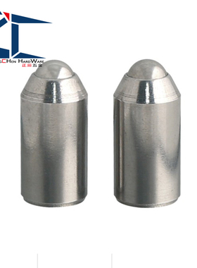 GN614.3-NI光身球头柱塞 无台阶波珠定位弹簧销 无牙波珠螺丝