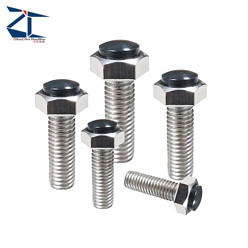 不锈钢带聚氨酯止动螺栓正辰五金